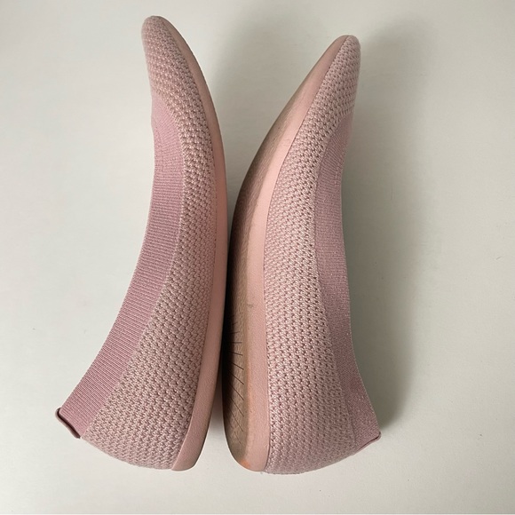 Allbirds Tree Breezers Washable Fabric Soft Flats Ballet Shoes Dusty Pink Size 9 - Picture 7 of 9